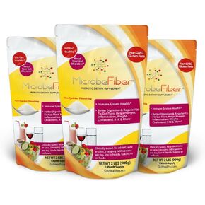 Prebiotic Soluble Fiber | Reset Gut Microbes & Get Gut Healthy (90-Day Supply)