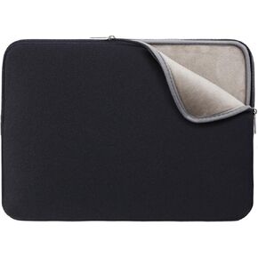 RAINYEAR 16 Inch Laptop Sleeve Protective Soft Case Padded Zipper Cover Carrying Computer Bag Specially Compatible with 2021 2022 New 16" MacBook Pro M1 for Model A2141 A2485 (Black, Upgraded Version)