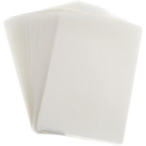 EXCEART Gift Wrapping Paper 200pcs Thermal Laminating Sheets Laminating Pouches Transparent Clear Thermal Laminating Plastic Photo Laminating Sheets Clear Sleeves