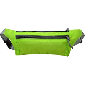 Nupouch Nylon Sporty Slim Hip Pack, Fanny Pack, Travel Waist Pack, Running Belt Pack, Black