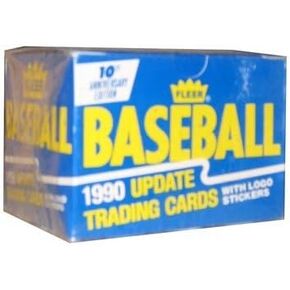 Fleer 1990 Baseball Update Trading Cards