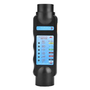 Trailer Plug, 12V Trailer 7 Pin Towing Light Wire Circuit Blue Wiring Tester Plug Connector Vehicle Socket Tester