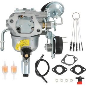 541-0765 Carburetor Compatible with Onan 5500 7000 Marquis Gold Generator HGJAA HGJAB HGJAC, Replace 5410765 146-0774 141-0983, Include Cleaning Brush and Fuel Filter