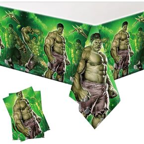 2Pack Hulk Party Tablecloth Birthday Party Supplies |70.8 x 42.5 Inch| for The Hulk Party Supplies