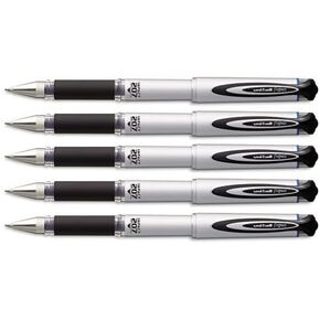 uni-ball 207 Impact Stick Rollerball Gel Pen, Bold, Blue, 5 Pens Per Order 65801