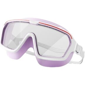 Swimming Mask for Adult Men Women, Wide View Beach Swim Goggles & Mask, Anti Fog 180° Clear No Leaking
