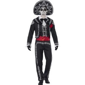 Smiffys Day of the Dead Se±or Bones Costume