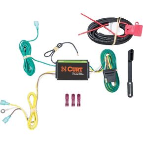 Curt Manufacturing 56262 Vehicle-Side Custom 4-Pin Trailer Wiring Harness, Fits Select Lincoln MKC , black