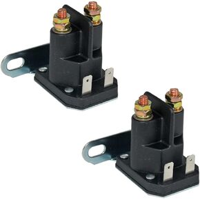 2PCS Starter Solenoid Fit for Cub Cadet 725-04439 LTX1045 LTX1046 LT1042 LT1045 LT1040#725-04439 AM138068