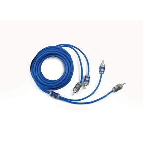 KICKER 46KI23 K-Series 2-Channel RCA Interconnect, 3.0 Meter