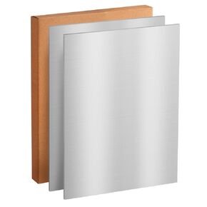 Aluminum Sheet Metal Plate 1/16 in 6061 T651 12x8 in Aluminum Panel (4Pcs)