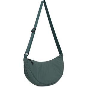 Crescents Crossbody Bags Waterproof Trendy Adjustable Sling Bag Fashion Dumpling Shoulder Purse for Women and Men