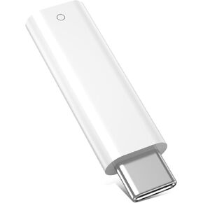 COOYA USB C to Pencil Adapter for Apple Pencil 1st Gen, USB-C Male to Pencil Charging Adapter for iPad 10th Generation Bluetooth Pairing Type C iPencil Charger Connector for iPad 10 & Pencil 1st Gen