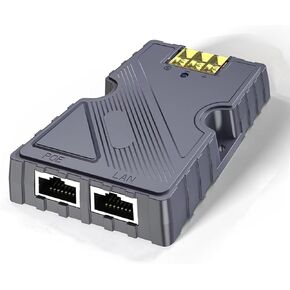 Starlink PoE Injector: 150W GigE Passive PoE Injector with Surge Protection, Designed for Starlink Pinout in Saudi Arabia