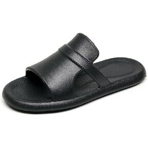 Crazy Lady Women's House Slippers Shower Shoes Outdoor Indoor Slides Soft Flat Comfy Anti-Slip Sandals