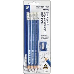 My First Norica Jumbo Triangular Pencils Pack of 4