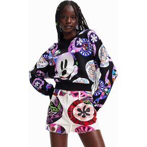 Desigual Women's Woman Knit Sweat Long Sleeve