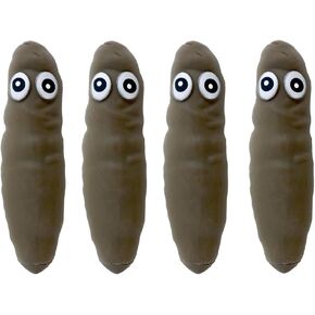 Novelty 3 Pack Funny Stretchy Sensory Stress Relief Poo Toys, Joke Tricky Fidget Anxiety Prank Poop Shape Autism Toy for Adults Teens Kids Party Favor