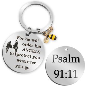 Christian Keychains Gifts for Women - Christmas Birthday Graduation Religious Church Gift