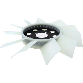 A-Premium Engine Radiator Cooling Fan Blade Compatible with Jeep Liberty 2002 2003 2004 2005 2006 2007, V6 3.7L, Gas, SOHC, Front Side, Replace# 52079654AB, 52079654AC