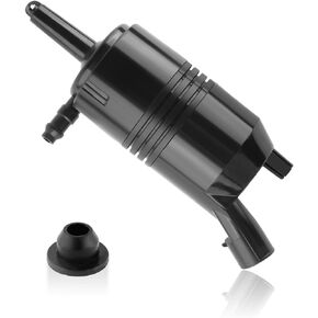 Car Windshield Wiper Fluid Pump,Single Hole Windshield Wiper Motor Automotive Replacement Windshield Washer Pumps OEM#385-232316A, 8-6710,Compatible with Chevy Cadillac GMC Buick