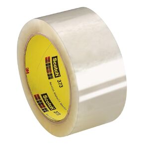 Scotch Box Sealing Tape 373, Clear, 48 mm x 100 m