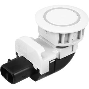 X AUTOHAUX Car Bumper PDC Reverse Parking Assist Sensor for Lexus LS430 2001 2002 2003 2004 89341-50020 89341-50020-B1 White