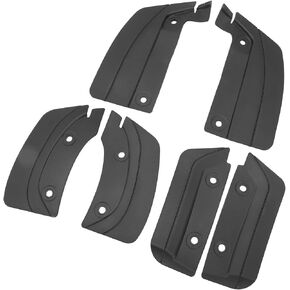 6PCS Mud Flaps for Tesla 2018 to 2023, No Drilling Required Splash Guards, Front and Rear Protection Mudguard, Exterior Accessories for Tesla 2018 to 2023