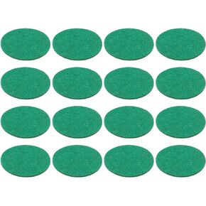 PATIKIL Air Hockey Mallet Felt Pads Air Hockey Felt Pushers Pads Replacement