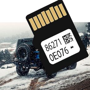 2024 Navigation SD Card Compatible with Toyota 4 Runner RAV4 Camry Tundra Highlander Prius, Map Updated | USA Canada Map | 86271-0E076