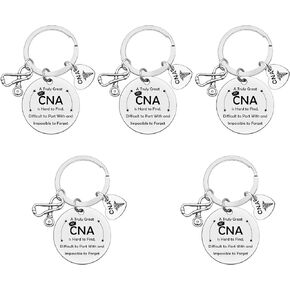 Xiahuyu CNA Gifts CNA Keychain CNA Appreciation Gifts CNA Leaving Gifts CNA Coworker Gifts CNA Gifts for CNA Week