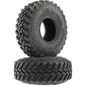 Axial AX31565 1.9 Nitto Trail Grappler M/T RC Monster Truck Rock Crawler Tires, R35 Compound (2) Black: AXIC2020