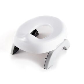 Summer My Travel Potty 2-in-1 Foldable Travel Potty for Toddlers can be Used as a standalone Potty or as a Potty Ring for Adult Toilet with Integrated Handles, Includes 3 Disposable Waste Bags