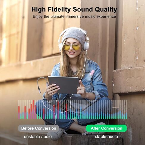 [Apple MFi Certified] 90 Degree Lightning to 3.5 mm Headphone Jack Adapter, 2 Pack iPhone Headphones Adapter Aux Dongle Adaptor Earphone Audio Coverter for iPhone 14 13 12 11 Pro Max XS XR X 8 7, iPad in Kuwait