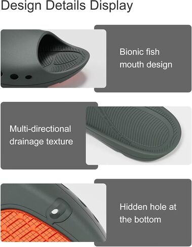 Non Slip Shower Shoes, Lightweight Indoor House Slides Bathroom Shower Sandals Slippers for Women and Men in Kuwait