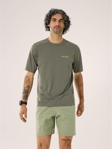Arc'teryx Cormac Arc'Bird Logo Shirt SS Men's | Performance Tee with a Reflective Logo Graphic - Redesign in Saudi Arabia