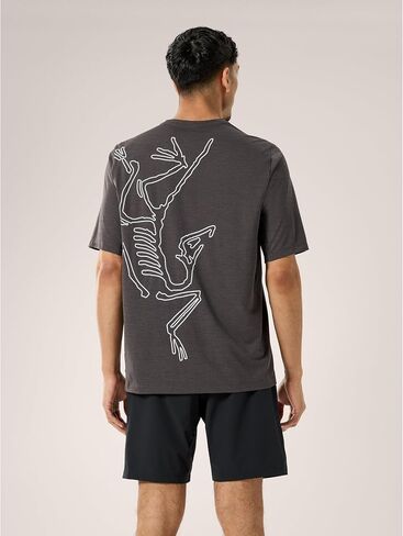 Arc'teryx Cormac Arc'Bird Logo Shirt SS Men's | Performance Tee with a Reflective Logo Graphic - Redesign in Saudi Arabia