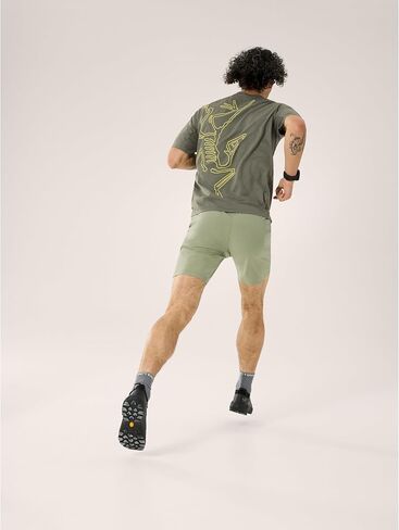 Arc'teryx Cormac Arc'Bird Logo Shirt SS Men's | Performance Tee with a Reflective Logo Graphic - Redesign in Saudi Arabia