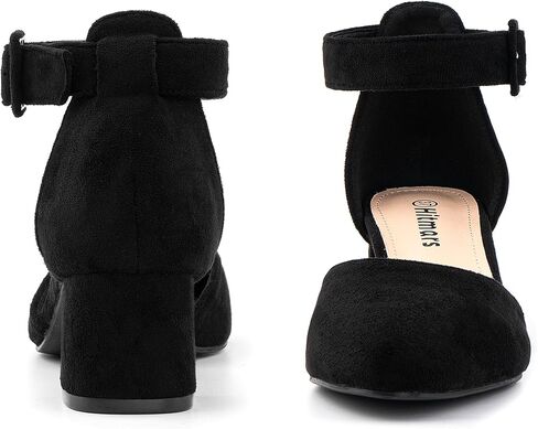 Block Heel Pumps Shoes 2.1in US6-11 in Saudi Arabia
