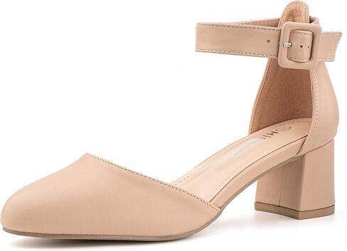Block Heel Pumps Shoes 2.1in US6-11 in Saudi Arabia