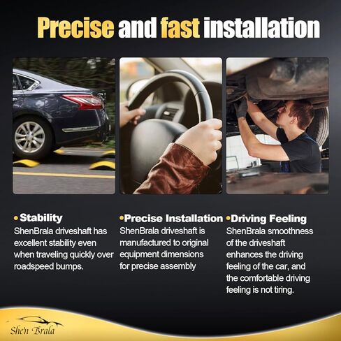 KG03-25-100D-9U مجموعة عمود الدفع الخلفي الكامل المتوافقة مع Mazda-a CX-9 2007-2014 V6؛ الدفع الرباعي؛ استبدال # 976-780، KG0325100D9U in Kuwait