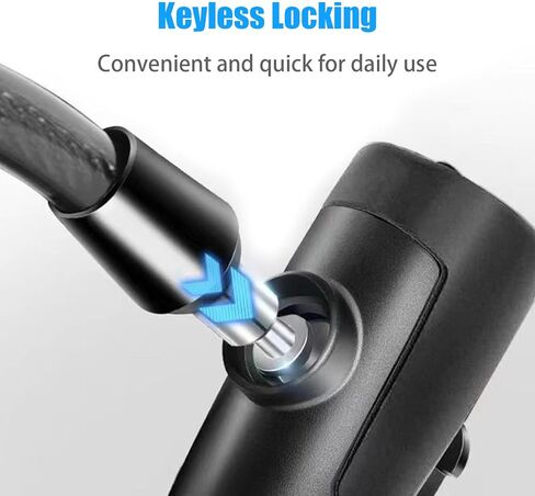 3 عبوات قفل باب خزانة الثلاجة مع مفاتيح، أقفال كابل أمان مقاومة للأطفال لقفل المطبخ للأبواب الفرنسية والحمام والمطبخ RV بدون حفر ولا لاصق لولبي (أسود) in Kuwait