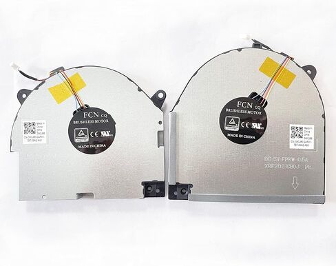 استبدال مروحة تبريد وحدة المعالجة المركزية + وحدة معالجة الرسومات الجرافيكية لجهاز Lenovo Legion Y540-15IRH 81SX Y7000-2019 81NS GTX1660Ti Series DC28000E2F0 DC28000E3F1 XRF2021CB0J XRF2021CA0J 4 Pin FPKE in Saudi Arabia
