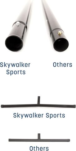 Skywalker Sports 40 Foot Competitive Baseball and Softball Batting Cage, Collapsible Frame & Net, Black in Saudi Arabia