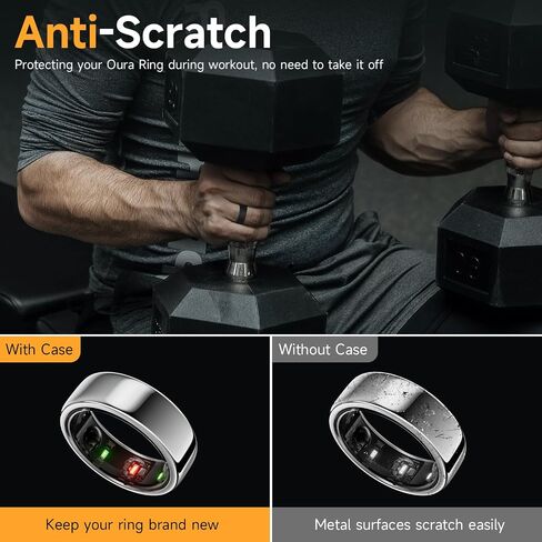 4 عبوات من أجل واقي حلقة Oura، غطاء حلقة Oura من السيليكون المرن المضاد للخدش لحلقات Oura Ring Gen 3 الذكية للتمرين في صالة الألعاب الرياضية in Kuwait