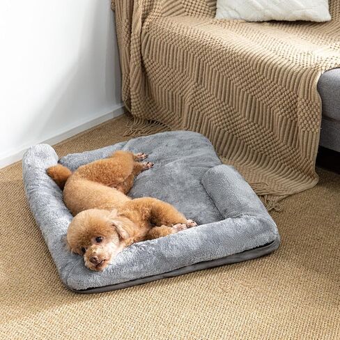 Pet Bed, Medium Dog Bed, Removable Washable Dog Bed, Removable Cover Dog Sofa with Nonskid Bottom (Medium) in Saudi Arabia