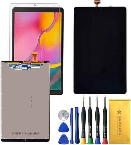 استبدال الشاشة لشاشة Samsung Galaxy Tab A 10.1 2019 LCD لشاشة Samsung Galaxy T510 T515 SM-T510 LCD التي تعمل باللمس مجموعة المحولات الرقمية in Kuwait