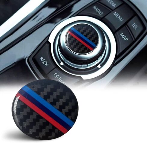 ملصق سيارة ثلاثي الأبعاد بشعار التحكم بالوسائط المتعددة مقاس 29 مم متوافق مع M 1 3 5 x1 x3 x5 x6 GT لملحقات السيارة (29 مم الوسائط المتعددة) in Kuwait