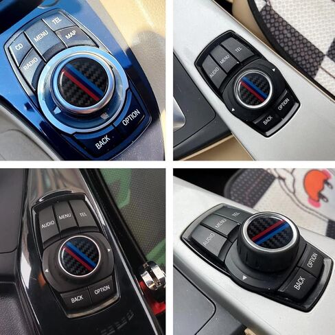 ملصق سيارة ثلاثي الأبعاد بشعار التحكم بالوسائط المتعددة مقاس 29 مم متوافق مع M 1 3 5 x1 x3 x5 x6 GT لملحقات السيارة (29 مم الوسائط المتعددة) in Kuwait