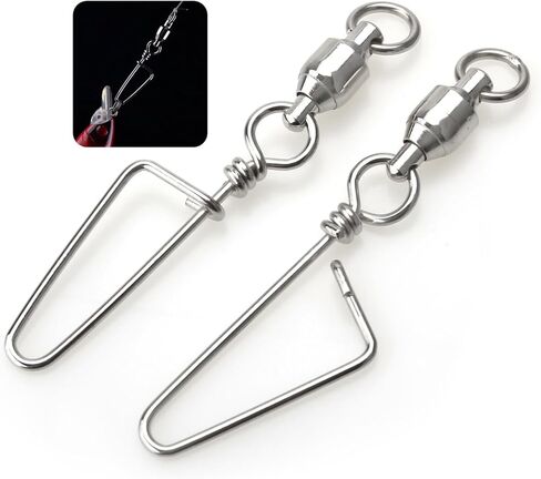 5 قطع من Lightstar لصيد الأسماك دوارة ومحمل كروي لطعم التوصيل السريع، مقاس 4# in Kuwait